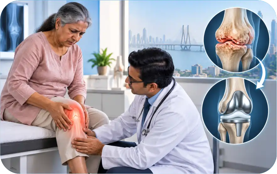 Knee replacement surgery in Mumbai at Bhatia Hospital